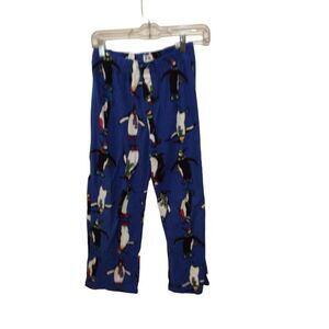 P.s By Aeropostale With penguin Pajama Pants Medium 8 Blue